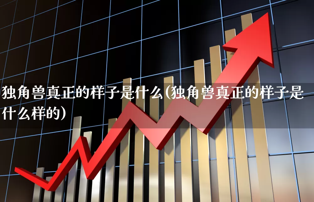 独角兽真正的样子是什么(独角兽真正的样子是什么样的)_https://www.wanyuyiyao.com_北交所_第1张