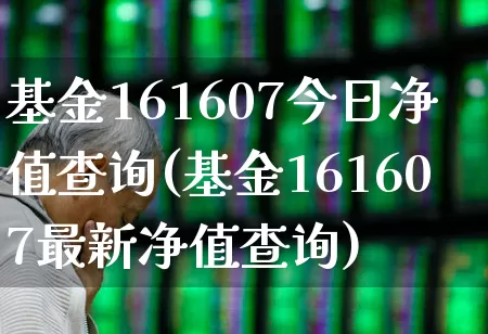 基金161607今日净值查询(基金161607最新净值查询)_https://www.wanyuyiyao.com_创业板_第1张