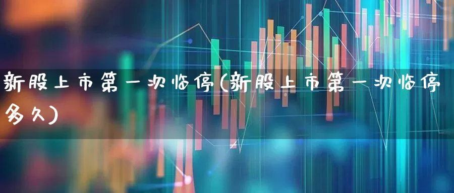 新股上市第一次临停(新股上市第一次临停多久)_https://www.wanyuyiyao.com_上交所_第1张