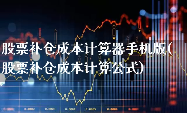 股票补仓成本计算器手机版(股票补仓成本计算公式)_https://www.wanyuyiyao.com_北交所_第1张