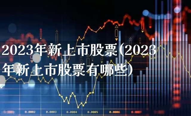 2023年新上市股票(2023年新上市股票有哪些)_https://www.wanyuyiyao.com_科创板_第1张