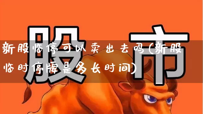 新股临停可以卖出去吗(新股临时停牌是多长时间)_https://www.wanyuyiyao.com_深交所_第1张