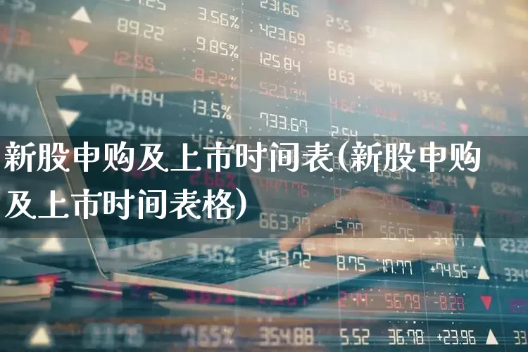 新股申购及上市时间表(新股申购及上市时间表格)_https://www.wanyuyiyao.com_科创板_第1张