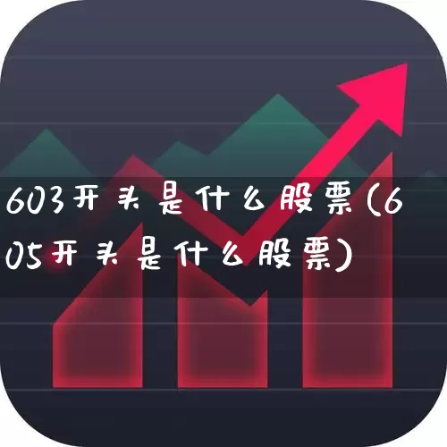 603开头是什么股票(605开头是什么股票)_https://www.wanyuyiyao.com_创业板_第1张