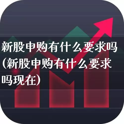 新股申购有什么要求吗(新股申购有什么要求吗现在)_https://www.wanyuyiyao.com_深交所_第1张