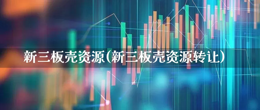 新三板壳资源(新三板壳资源转让)_https://www.wanyuyiyao.com_北交所_第1张