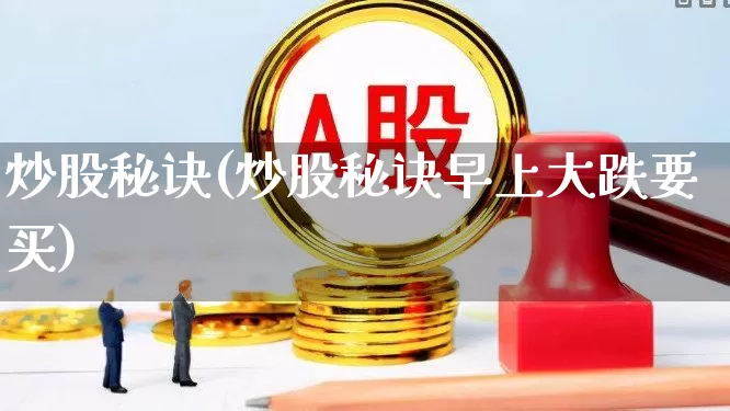 炒股秘诀(炒股秘诀早上大跌要买)_https://www.wanyuyiyao.com_深交所_第1张