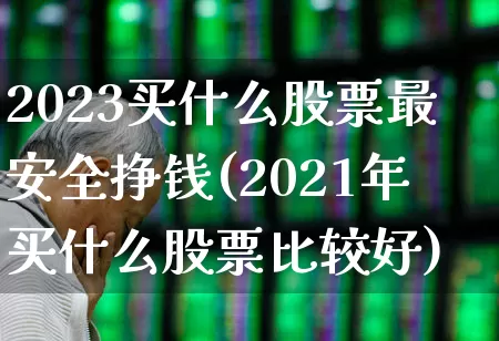 2023买什么股票最安全挣钱(2021年买什么股票比较好)_https://www.wanyuyiyao.com_科创板_第1张