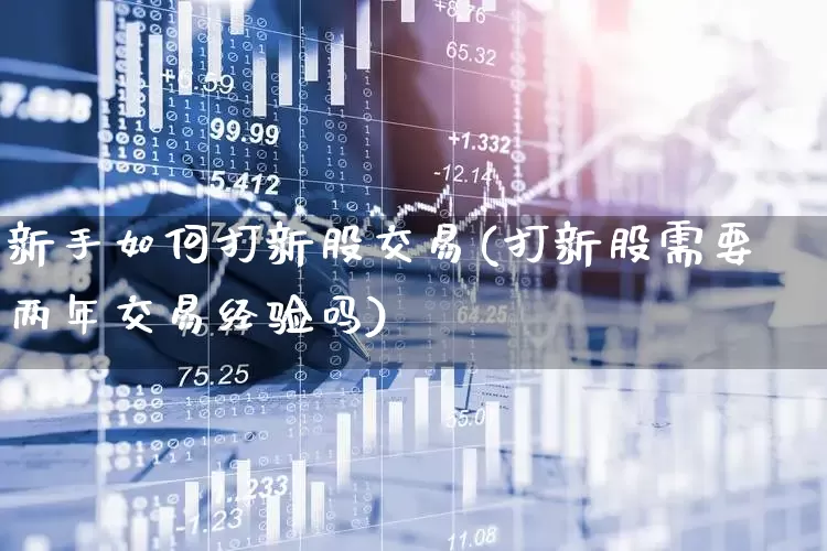 新手如何打新股交易(打新股需要两年交易经验吗)_https://www.wanyuyiyao.com_上交所_第1张