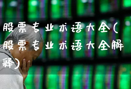 股票专业术语大全(股票专业术语大全解释)_https://www.wanyuyiyao.com_上交所_第1张