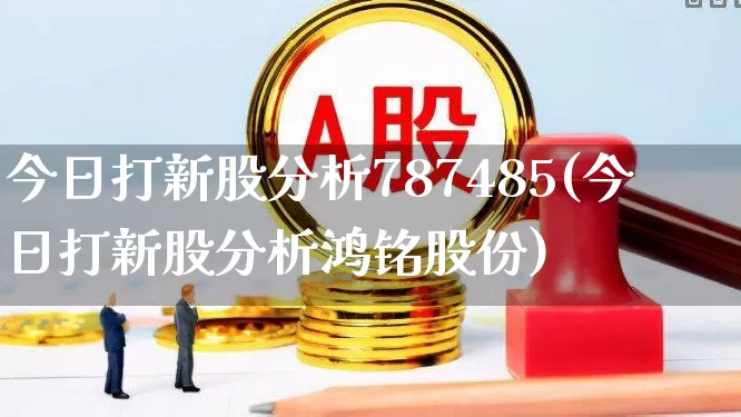 今日打新股分析787485(今日打新股分析鸿铭股份)_https://www.wanyuyiyao.com_科创板_第1张