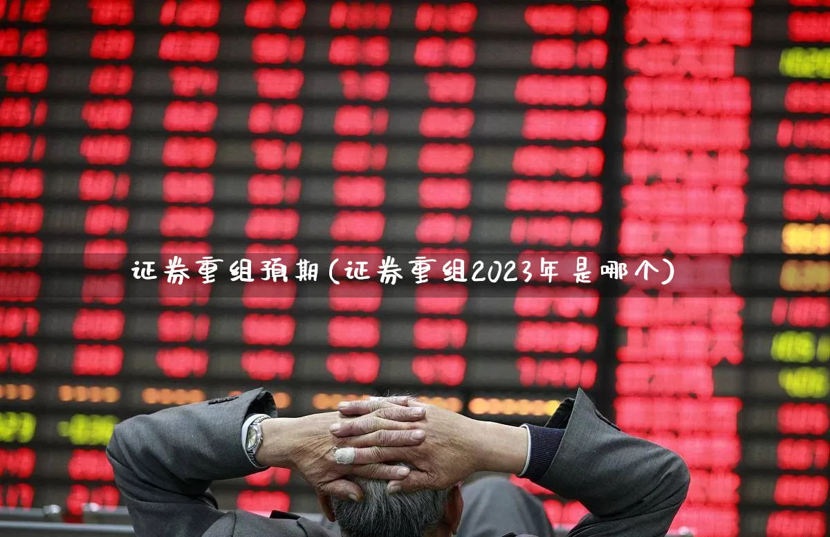 证券重组预期(证券重组2023年是哪个)_https://www.wanyuyiyao.com_北交所_第1张