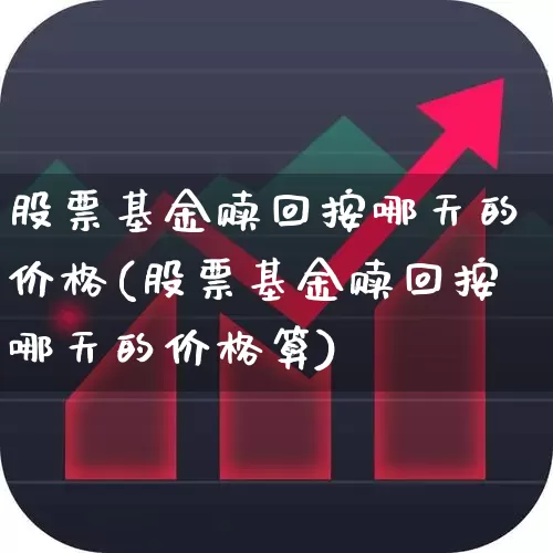 股票基金赎回按哪天的价格(股票基金赎回按哪天的价格算)_https://www.wanyuyiyao.com_上交所_第1张