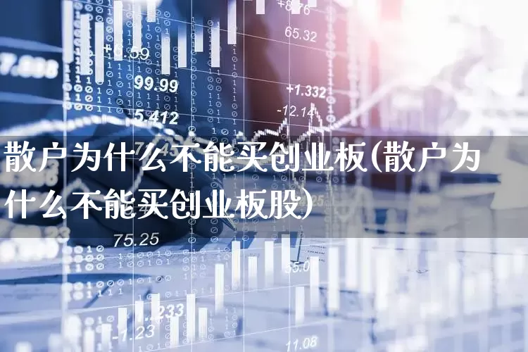 散户为什么不能买创业板(散户为什么不能买创业板股)_https://www.wanyuyiyao.com_创业板_第1张