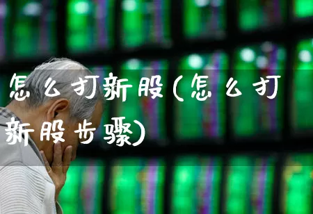 怎么打新股(怎么打新股步骤)_https://www.wanyuyiyao.com_创业板_第1张