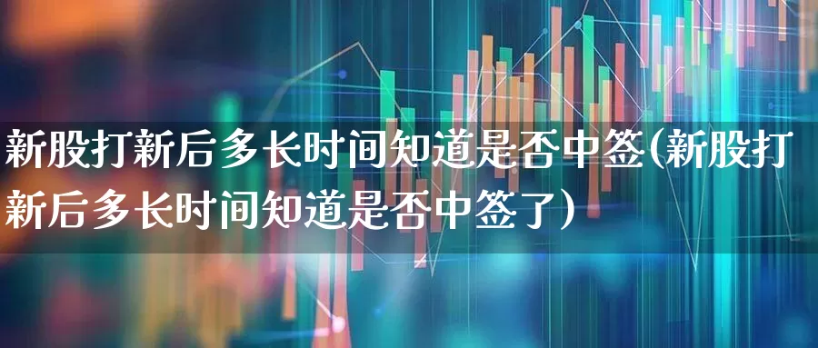 新股打新后多长时间知道是否中签(新股打新后多长时间知道是否中签了)_https://www.wanyuyiyao.com_北交所_第1张