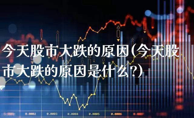 今天股市大跌的原因(今天股市大跌的原因是什么?)_https://www.wanyuyiyao.com_上交所_第1张