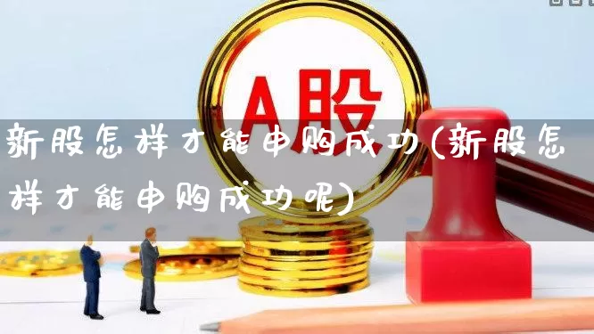 新股怎样才能申购成功(新股怎样才能申购成功呢)_https://www.wanyuyiyao.com_北交所_第1张