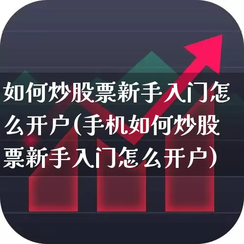 如何炒股票新手入门怎么开户(手机如何炒股票新手入门怎么开户)_https://www.wanyuyiyao.com_科创板_第1张