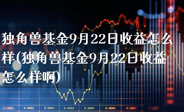 独角兽基金9月22日收益怎么样(独角兽基金9月22日收益怎么样啊)_https://www.wanyuyiyao.com_北交所_第1张