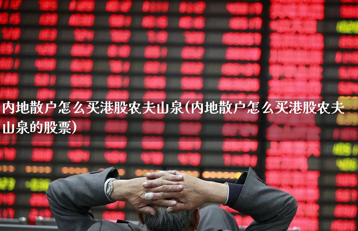 内地散户怎么买港股农夫山泉(内地散户怎么买港股农夫山泉的股票)_https://www.wanyuyiyao.com_上交所_第1张