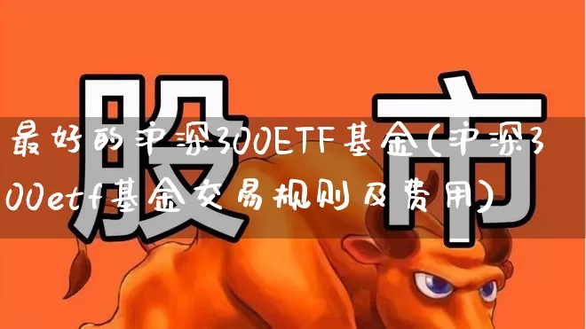 最好的沪深300ETF基金(沪深300etf基金交易规则及费用)_https://www.wanyuyiyao.com_上交所_第1张