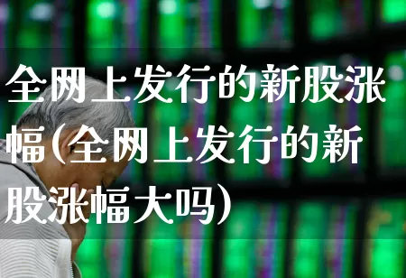全网上发行的新股涨幅(全网上发行的新股涨幅大吗)_https://www.wanyuyiyao.com_深交所_第1张