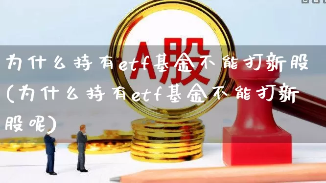 为什么持有etf基金不能打新股(为什么持有etf基金不能打新股呢)_https://www.wanyuyiyao.com_上交所_第1张