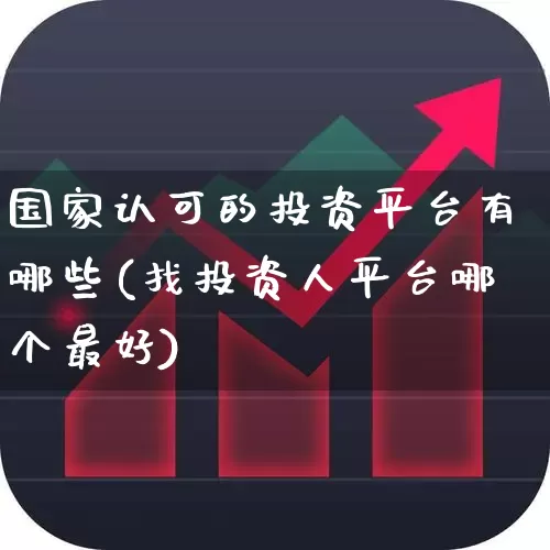 国家认可的投资平台有哪些(找投资人平台哪个最好)_https://www.wanyuyiyao.com_深交所_第1张