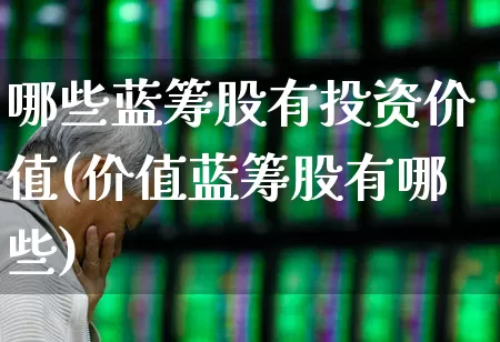 哪些蓝筹股有投资价值(价值蓝筹股有哪些)_https://www.wanyuyiyao.com_创业板_第1张