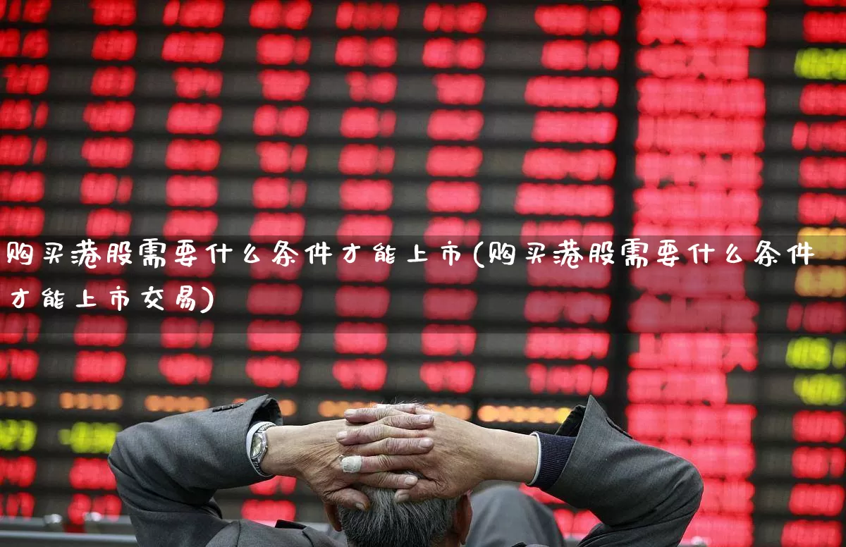 购买港股需要什么条件才能上市(购买港股需要什么条件才能上市交易)_https://www.wanyuyiyao.com_科创板_第1张