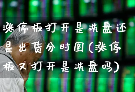 涨停板打开是洗盘还是出货分时图(涨停板又打开是洗盘吗)_https://www.wanyuyiyao.com_上交所_第1张