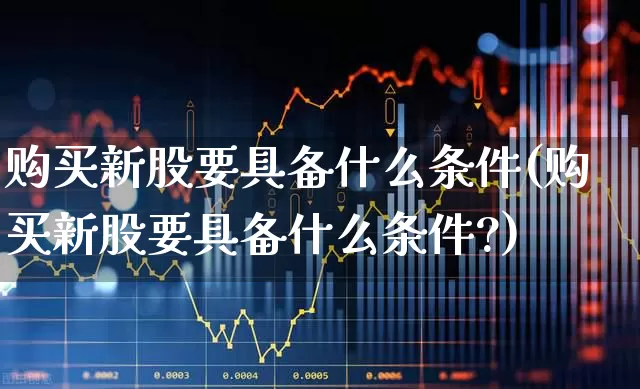 购买新股要具备什么条件(购买新股要具备什么条件?)_https://www.wanyuyiyao.com_北交所_第1张