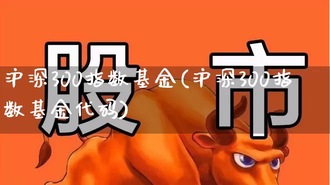 沪深300指数基金(沪深300指数基金代码)_https://www.wanyuyiyao.com_上交所_第1张