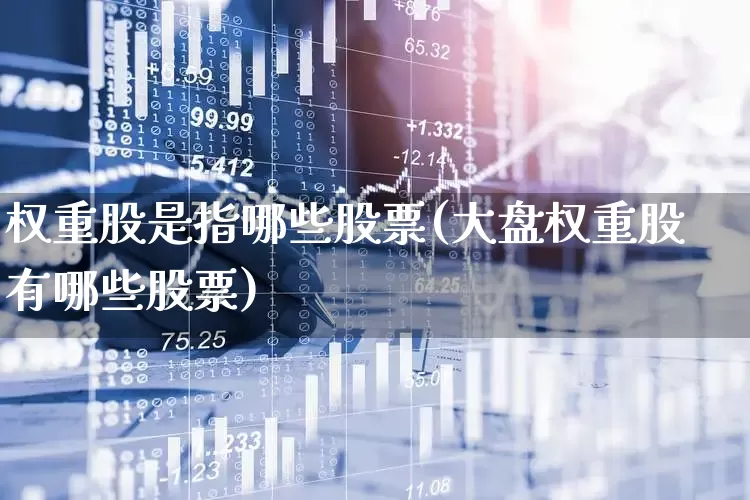 权重股是指哪些股票(大盘权重股有哪些股票)_https://www.wanyuyiyao.com_科创板_第1张