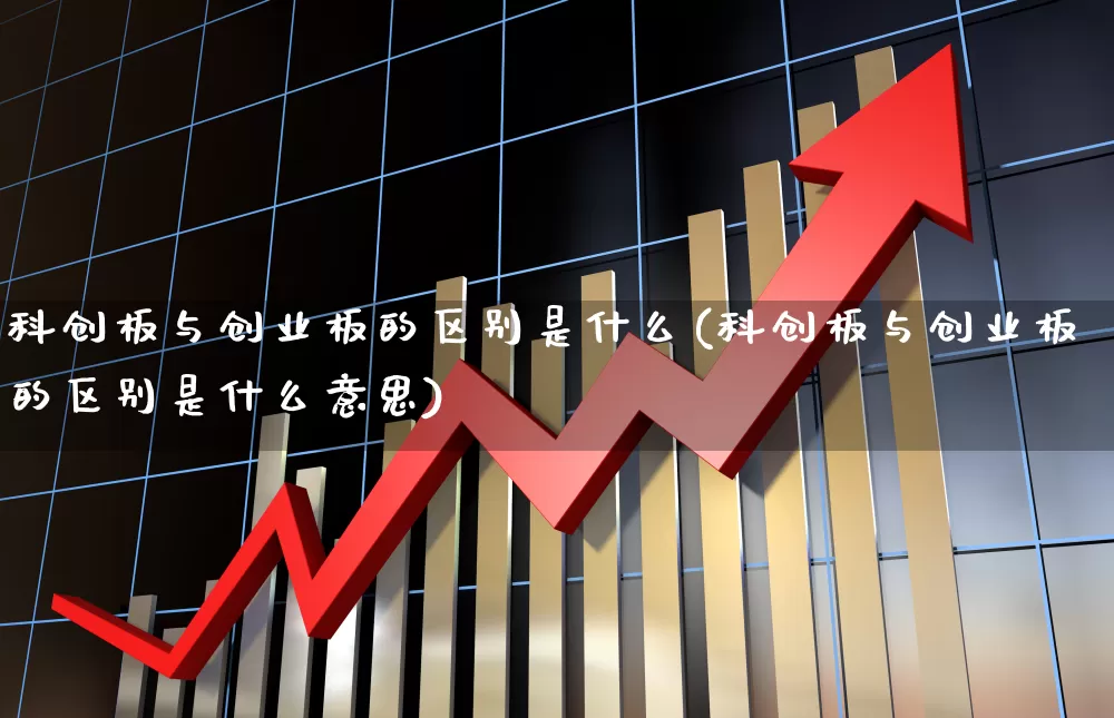 科创板与创业板的区别是什么(科创板与创业板的区别是什么意思)_https://www.wanyuyiyao.com_上交所_第1张