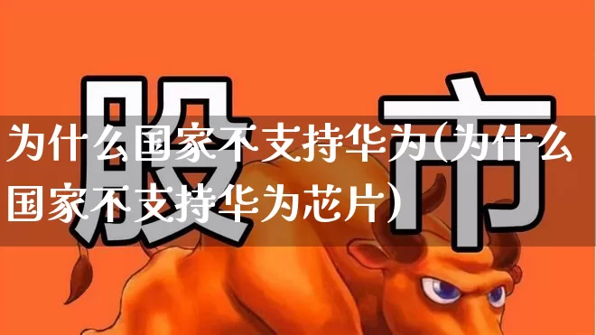 为什么国家不支持华为(为什么国家不支持华为芯片)_https://www.wanyuyiyao.com_科创板_第1张