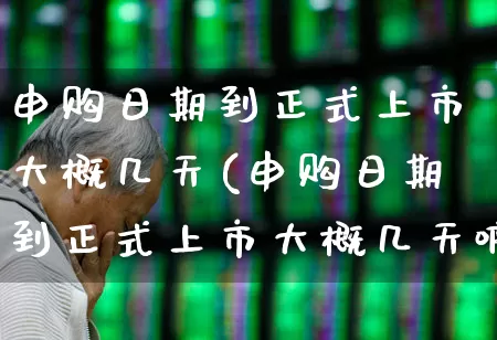 申购日期到正式上市大概几天(申购日期到正式上市大概几天啊)_https://www.wanyuyiyao.com_北交所_第1张