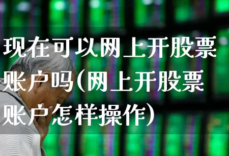 现在可以网上开股票账户吗(网上开股票账户怎样操作)_https://www.wanyuyiyao.com_创业板_第1张