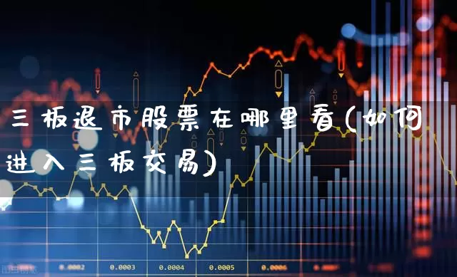 三板退市股票在哪里看(如何进入三板交易)_https://www.wanyuyiyao.com_上交所_第1张