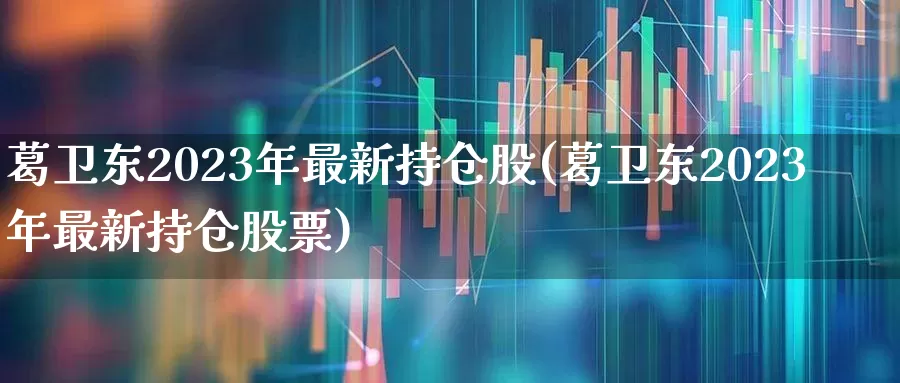 葛卫东2023年最新持仓股(葛卫东2023年最新持仓股票)_https://www.wanyuyiyao.com_创业板_第1张