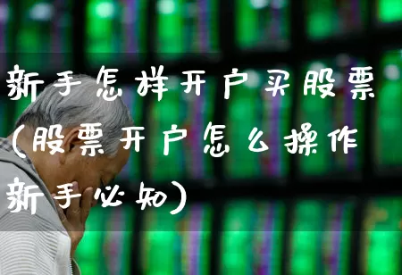新手怎样开户买股票(股票开户怎么操作新手必知)_https://www.wanyuyiyao.com_上交所_第1张