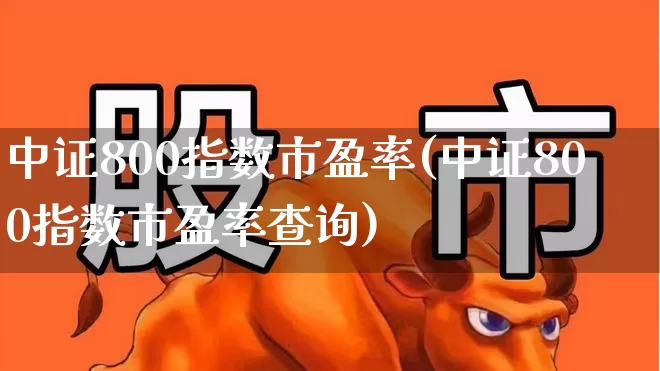 中证800指数市盈率(中证800指数市盈率查询)_https://www.wanyuyiyao.com_创业板_第1张