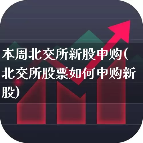 本周北交所新股申购(北交所股票如何申购新股)_https://www.wanyuyiyao.com_创业板_第1张