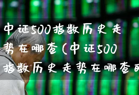 中证500指数历史走势在哪查(中证500指数历史走势在哪查的)_https://www.wanyuyiyao.com_科创板_第1张