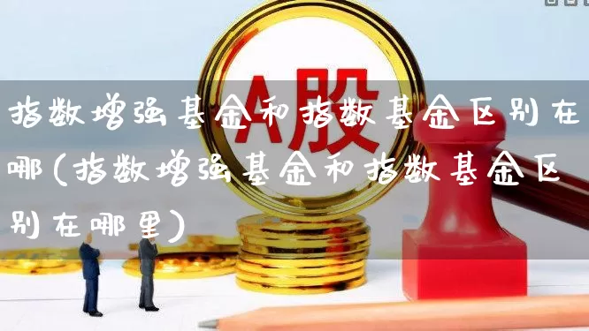 指数增强基金和指数基金区别在哪(指数增强基金和指数基金区别在哪里)_https://www.wanyuyiyao.com_深交所_第1张