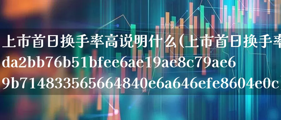 上市首日换手率高说明什么(上市首日换手率超过70%)_https://www.wanyuyiyao.com_创业板_第1张