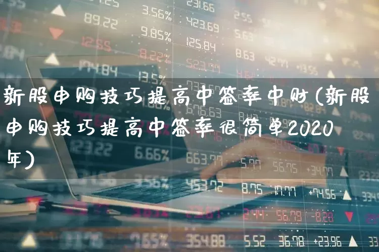 新股申购技巧提高中签率中财(新股申购技巧提高中签率很简单2020年)_https://www.wanyuyiyao.com_北交所_第1张