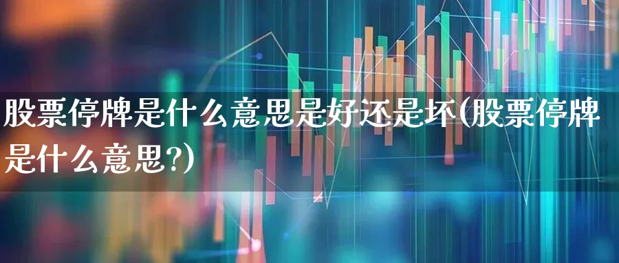 股票停牌是什么意思是好还是坏(股票停牌是什么意思?)_https://www.wanyuyiyao.com_创业板_第1张