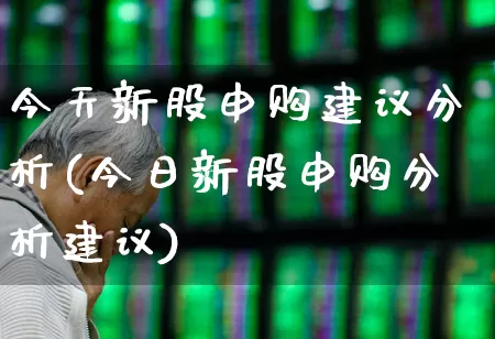 今天新股申购建议分析(今日新股申购分析建议)_https://www.wanyuyiyao.com_科创板_第1张